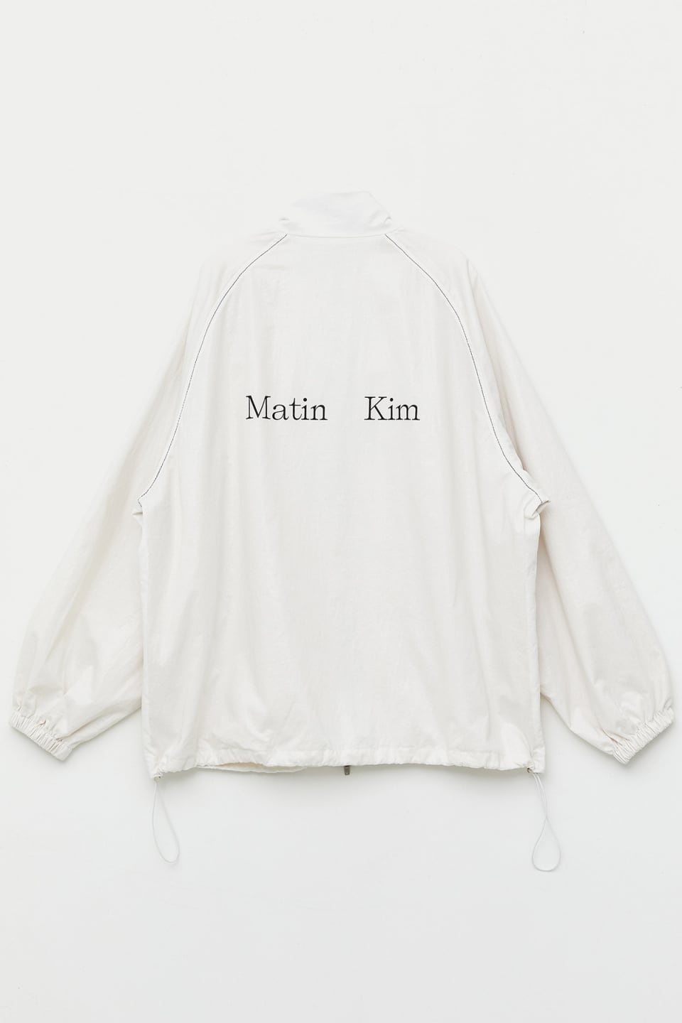 MATIN KIM LOGO COATING JUMPER