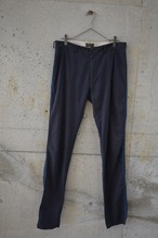 Navy stripe pants with sideline