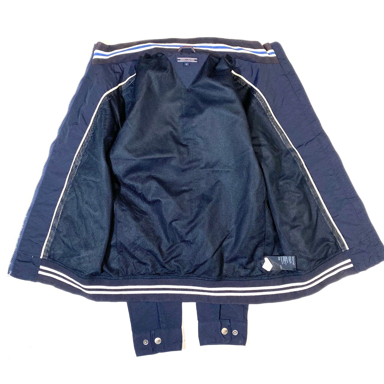 トミーヒルフィガー ナイロンジャケット レディースL 古着 TOMMY 