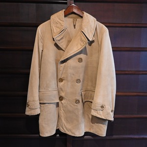 40's vintage British army mackinaw coat