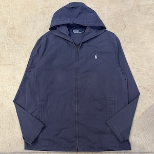 1990s RALPH LAUREN FOODED JACKET NAVY