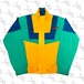 GUESS x J Balvin Vibras Logo Nylon Jacket Yellow×Green