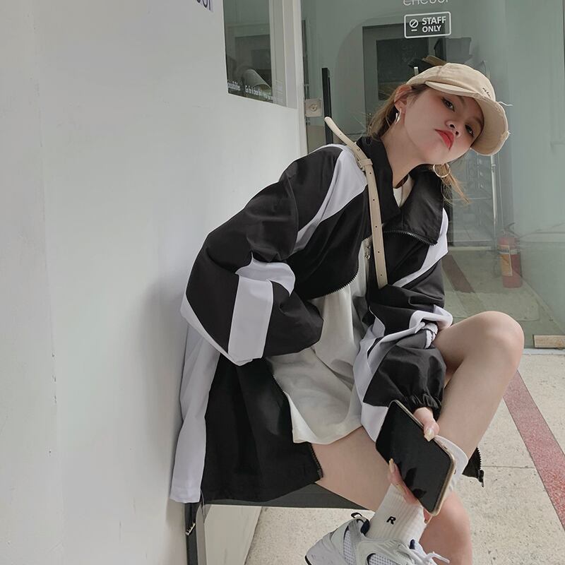 オータムルーズジャケット ストリート 秋物 モンロー66402392240