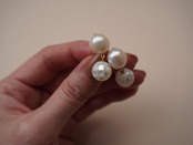 【 PURE 】PURE × mother of pearl pierce