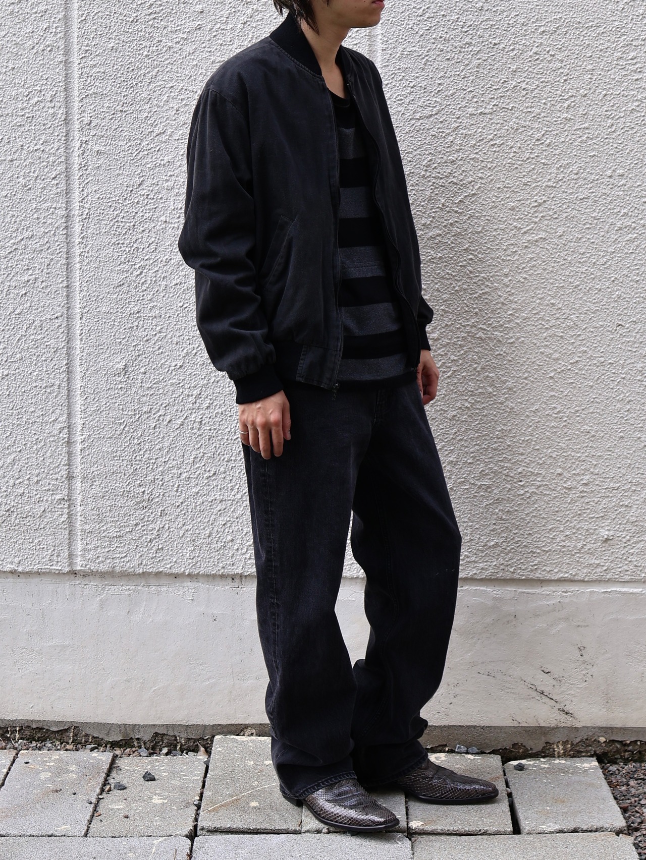 back design bomber jacket