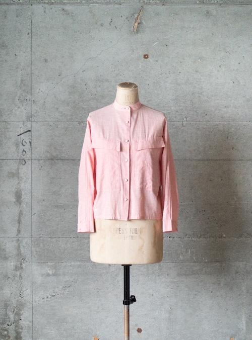 "Christian Dior" 1980s brush marks shirt-jacket