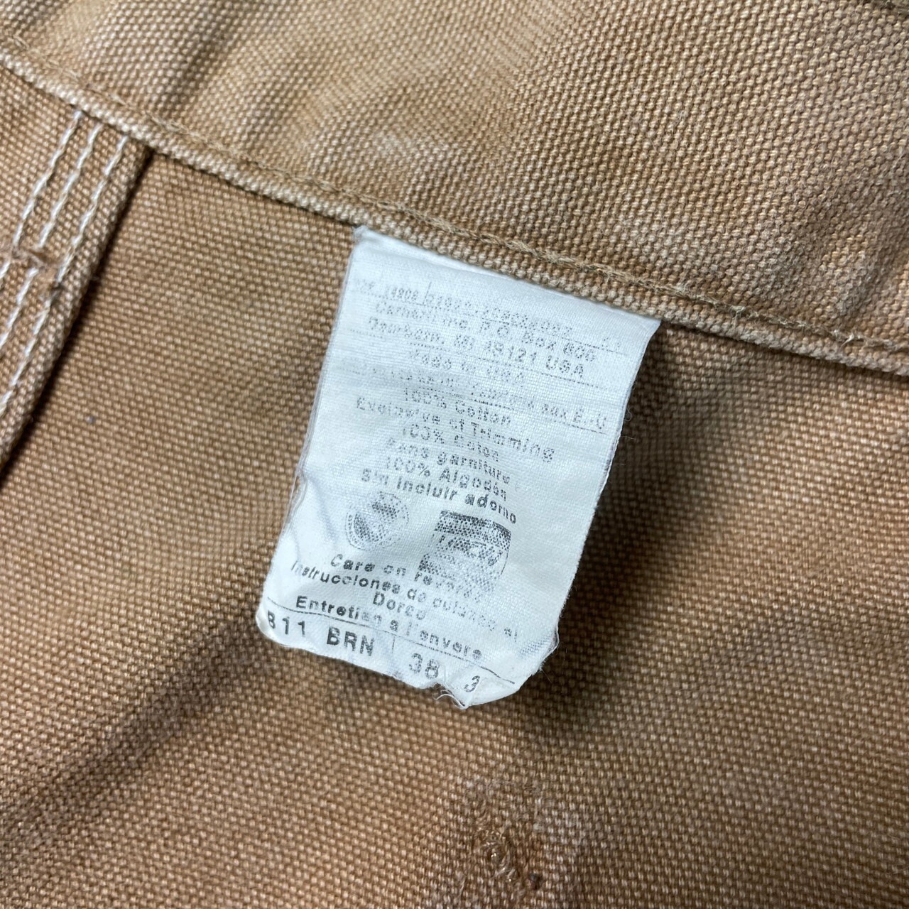 90〜00年代 USA製 Carhartt カーハート ダック地 ペインターパンツ 