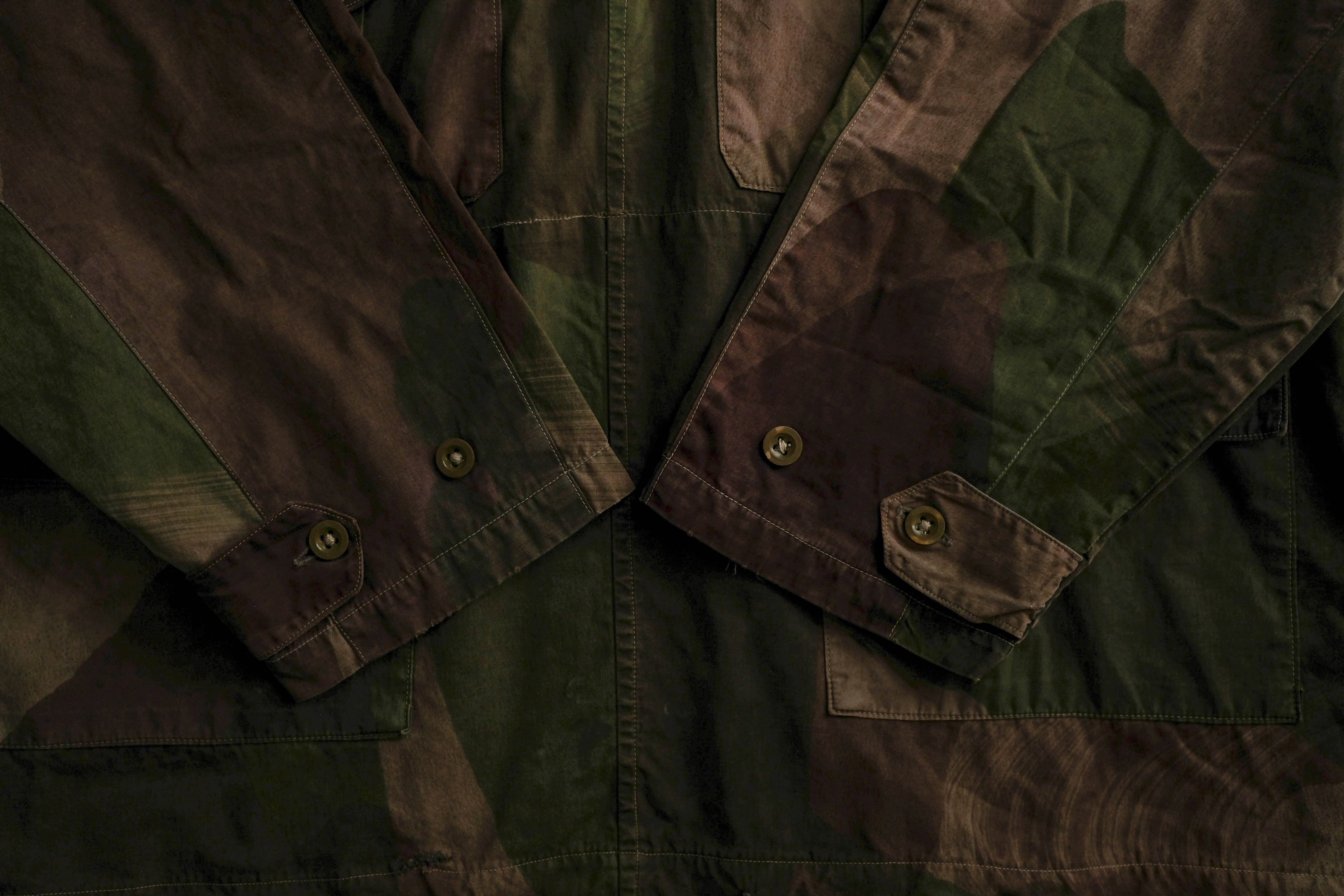 イギリス軍 SASのベンタイルスモック ブラッシュストロークカモ①