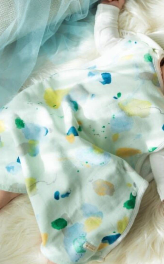 Haruulala　[baby]オーガニックコットンスリーパー　オーア  　（ギフトBOX付き）