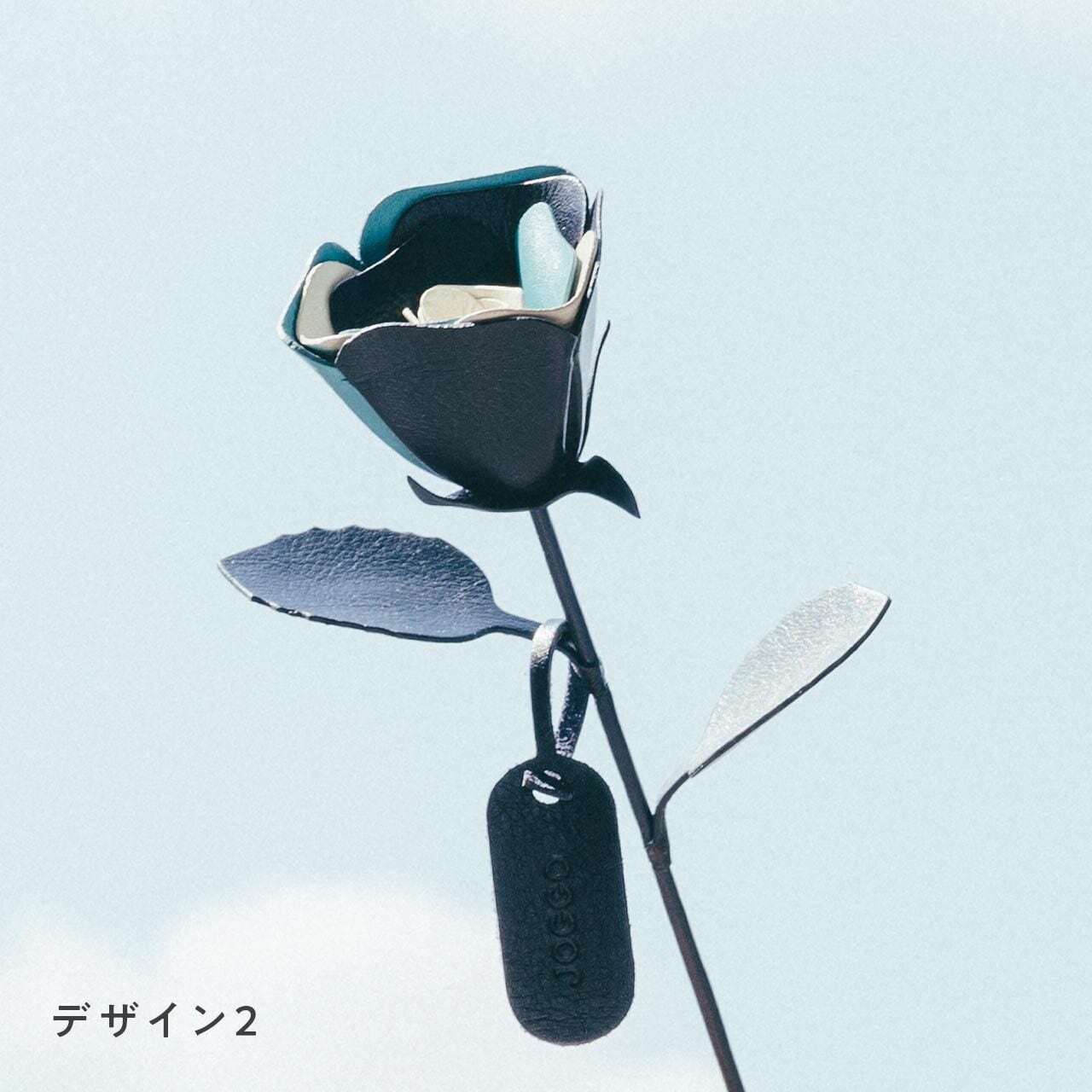 革の一輪花（バラ） | JOGGO stock | 枯れない革の花とブーケ・革製品