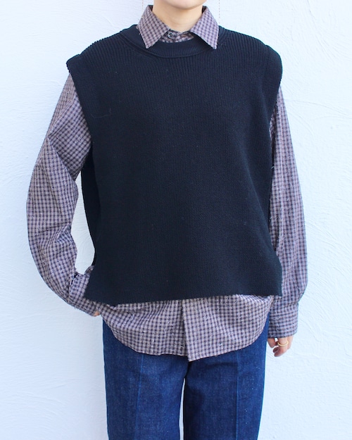 ATON/knit vest