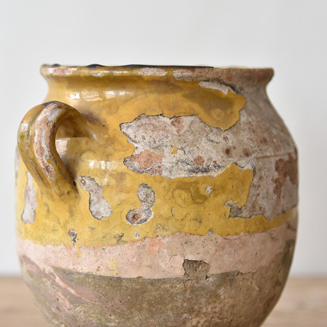 French Pottery Pot / 南フランス プロバンス 陶器の壺 / 2009SL-008