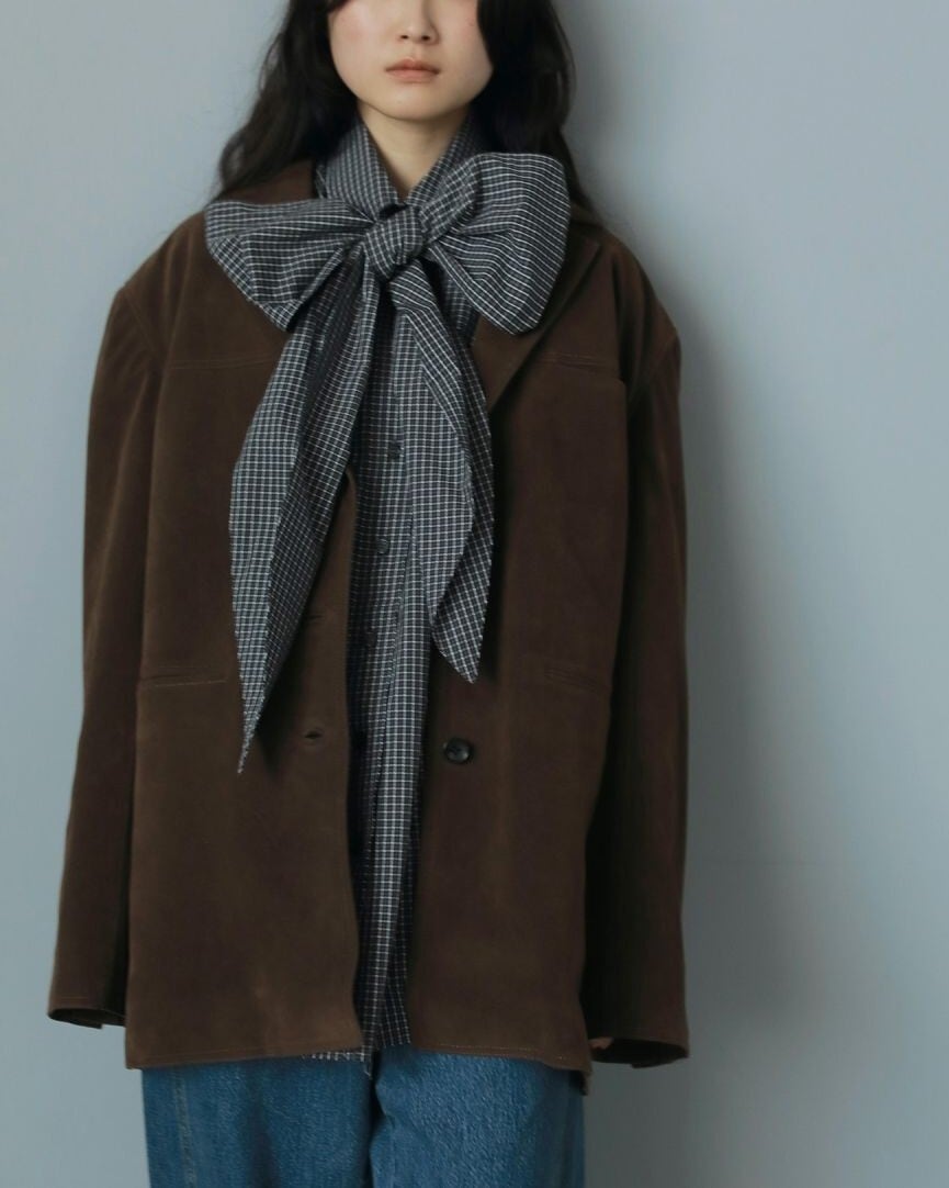 ★新品★ anuke アンヌークVolume Ribbon Shirts anuke(アンヌーク) Volume Ribbon Shirts | サウスオレンジ｜メンズ