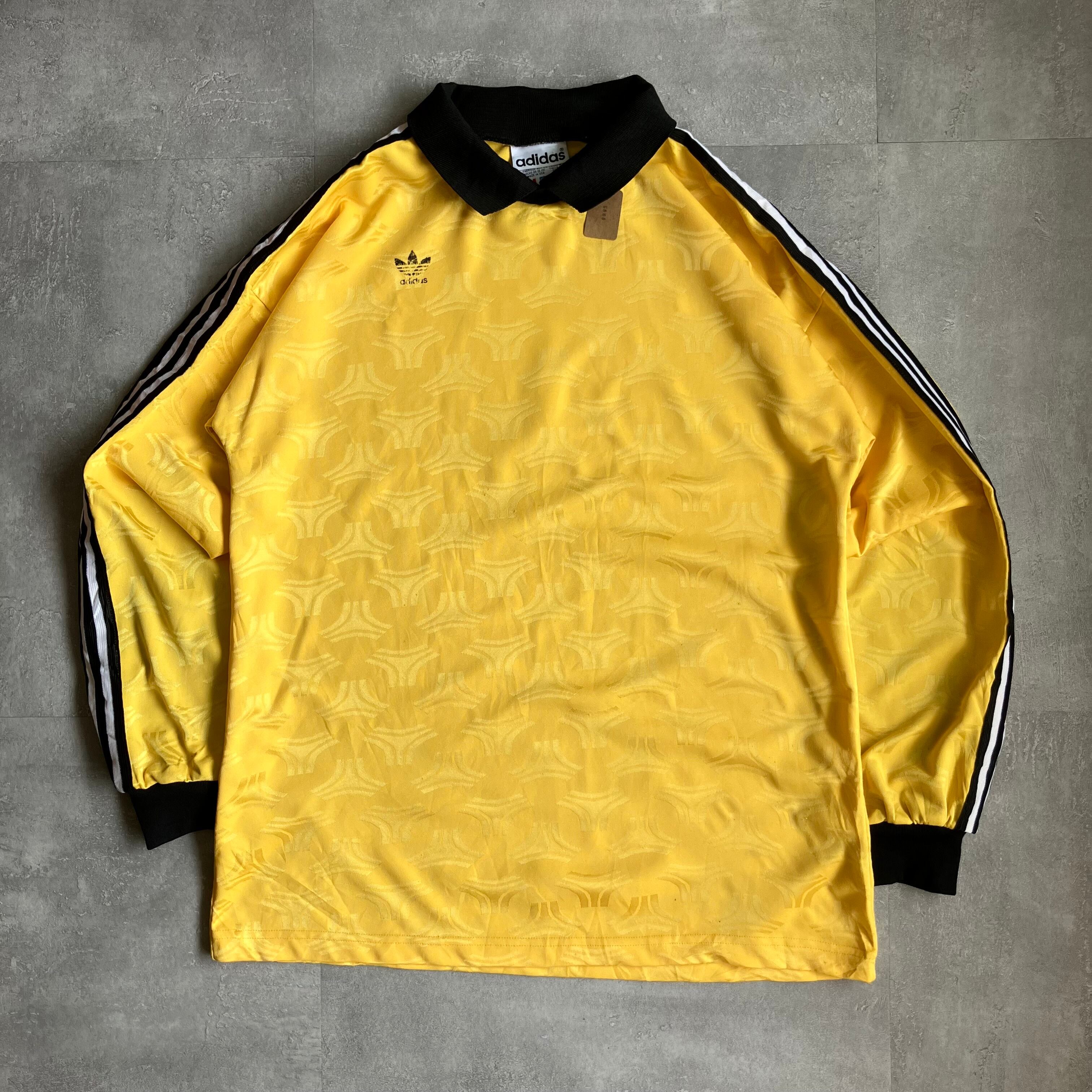 《L size》adidas アディダス 80s vintage サッカーシャツ No.3499