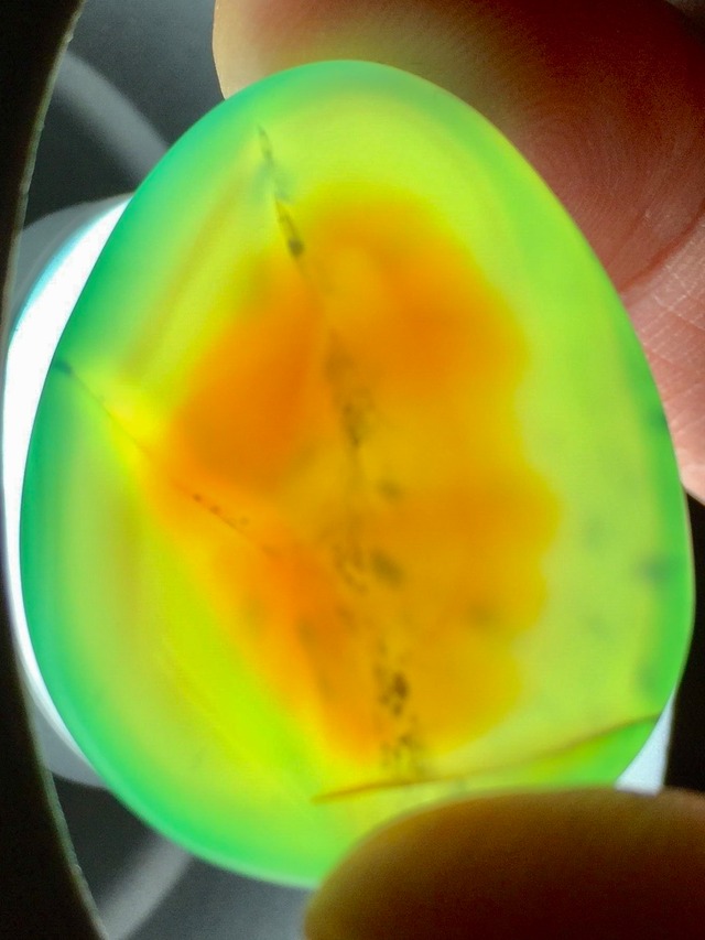 21) ウィンドウ・アゲート (グリーン)