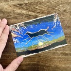 巨大ライブペイント《馬》ポストカード / 午年アート作品