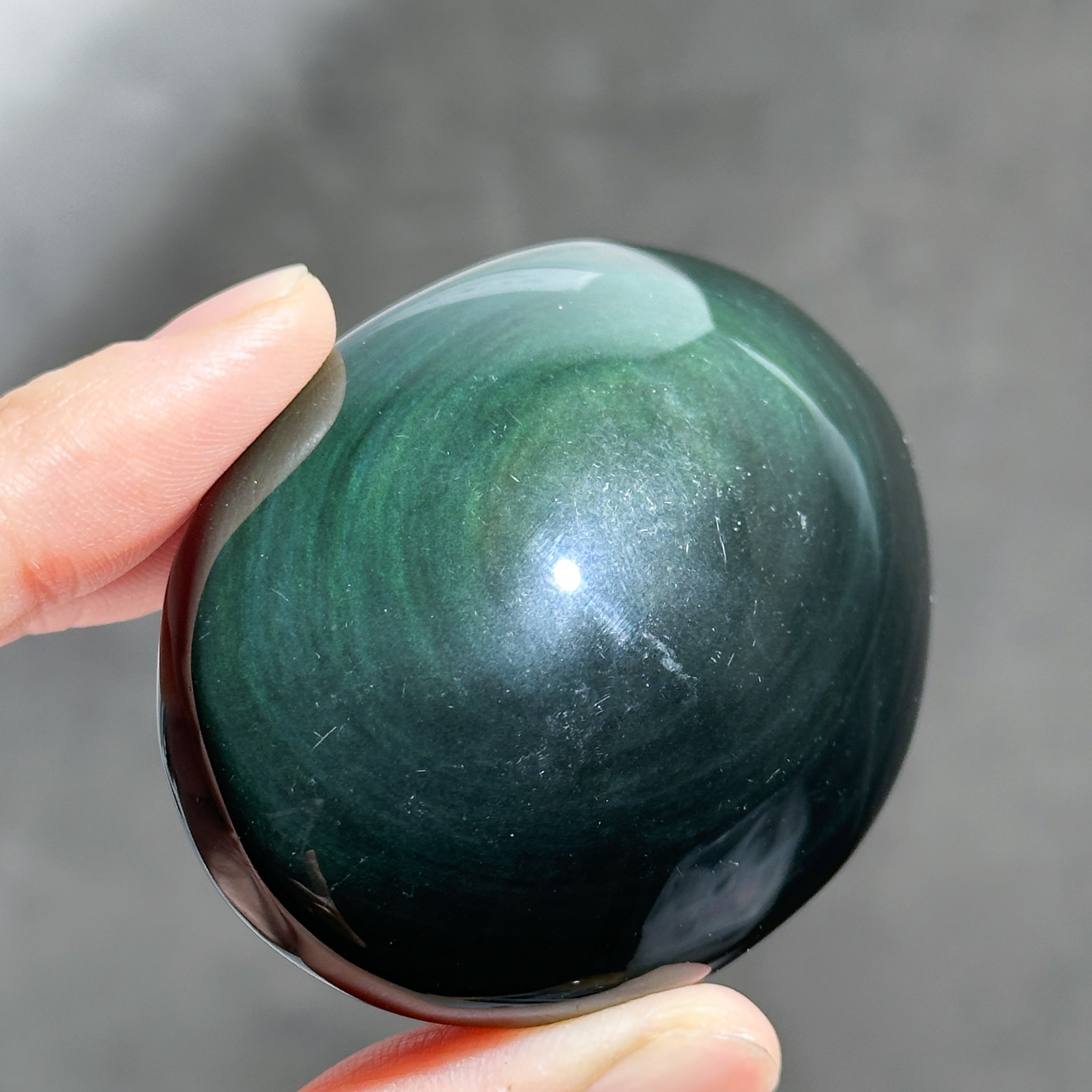 レインボーオブシディアン パーム63◇ Rainbow Obsidian ◇天然石