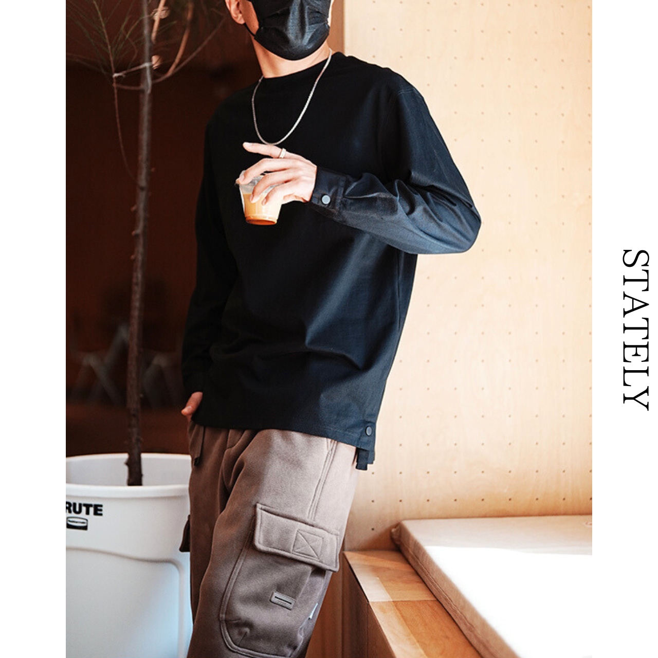 Long Sleeve Mode Shirt/2color_T134・画像6