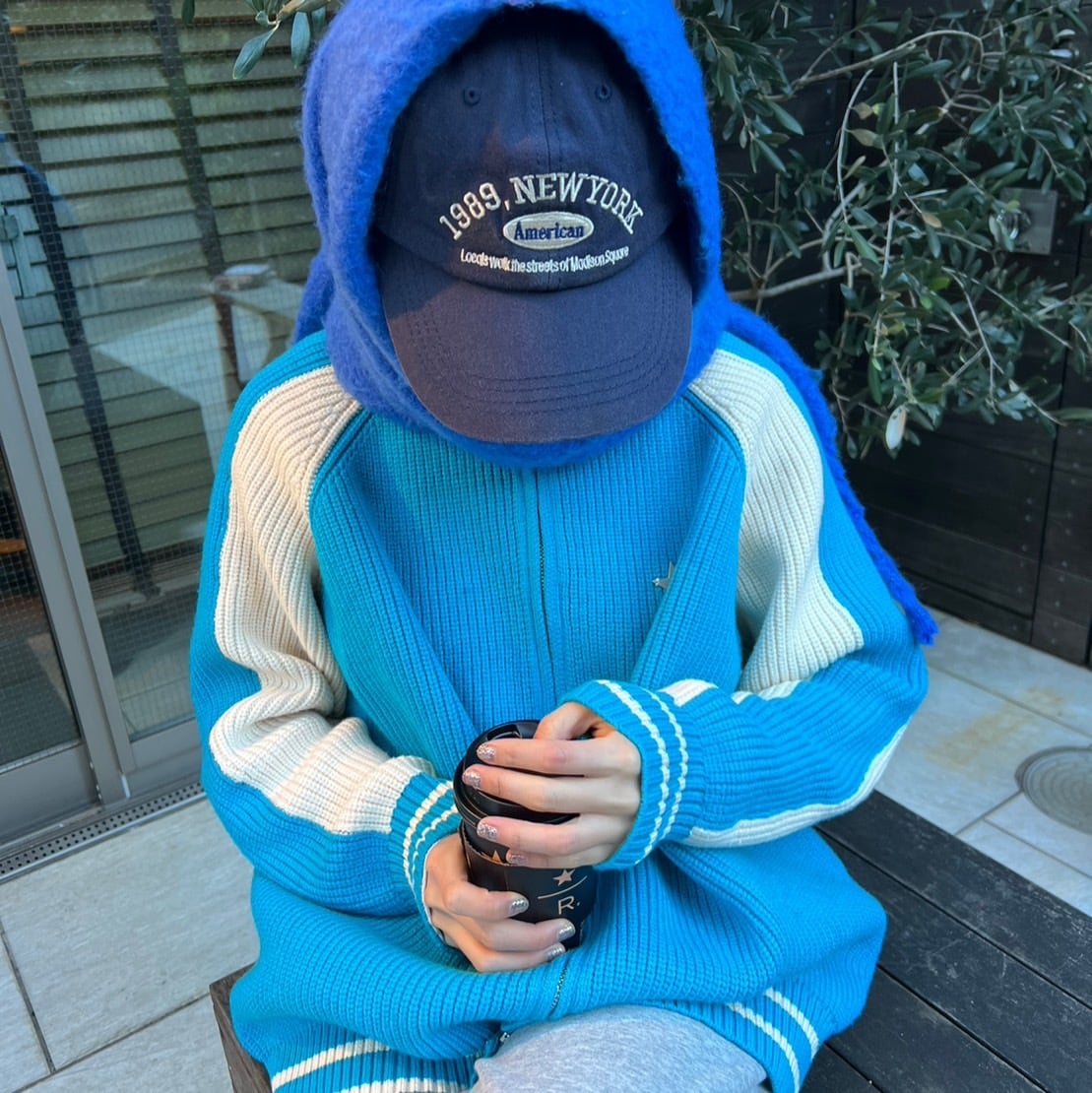 ジップニットブルゾン_LN01747 | lanan(ラナン)