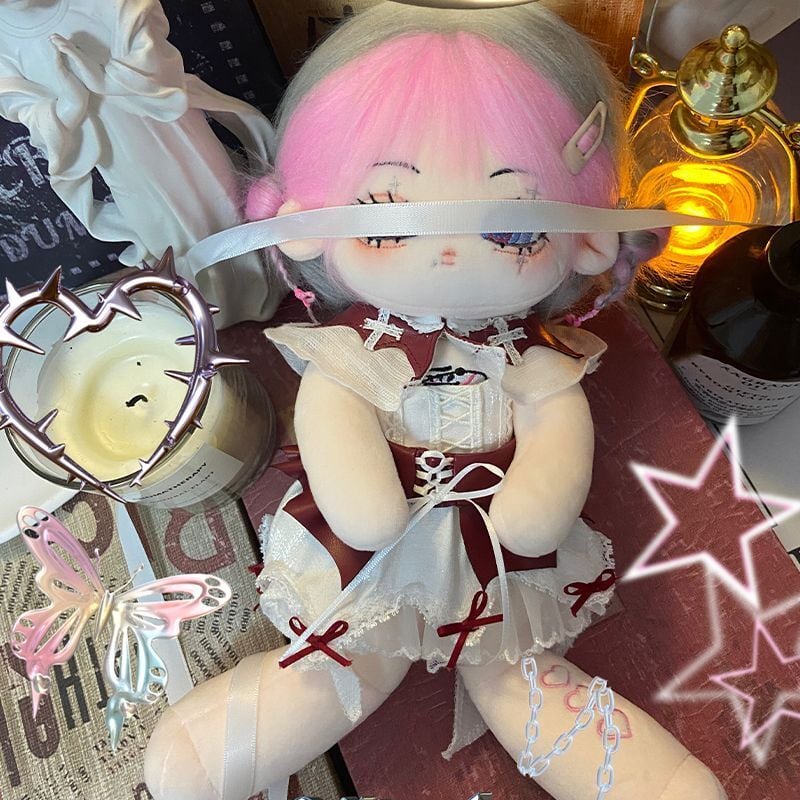 7セット 20cm 着せ替えぬいぐるみ用服 ダーク系のウェディング 7セット 20cm 着せ替えぬいぐるみ用服 ダーク系のウェディング