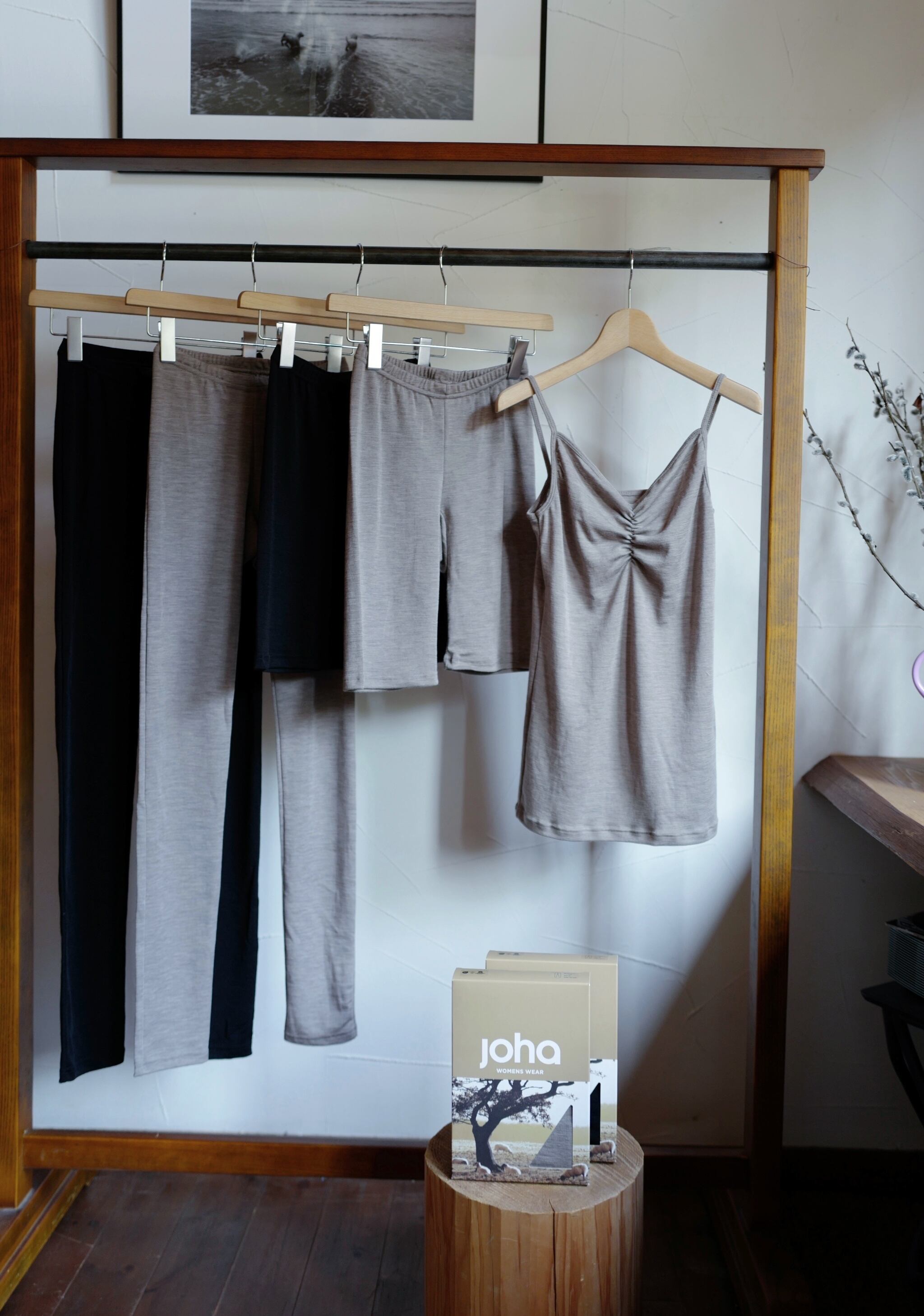 JOHA │メリノウール×シルクキャミソール SARA（sesami）Women's / S,M