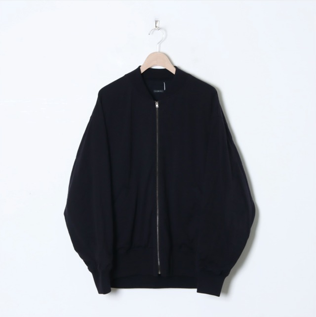 COMOLI｜ウールニット ジップブルゾン