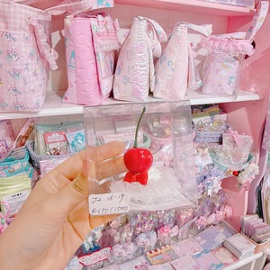 【J2】16-19ぬいぐるみ用ホイップチェリーヘッドドレス