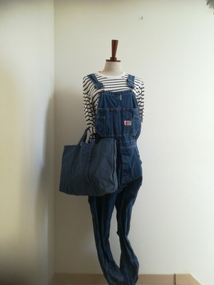 BASIC TOTE (M) 舛花色　（smoky blue)