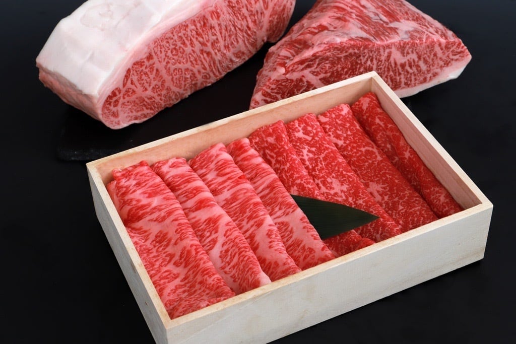冷蔵 伊賀牛 特選ロース・特上赤身ももスライス 食べ比べセット 500g