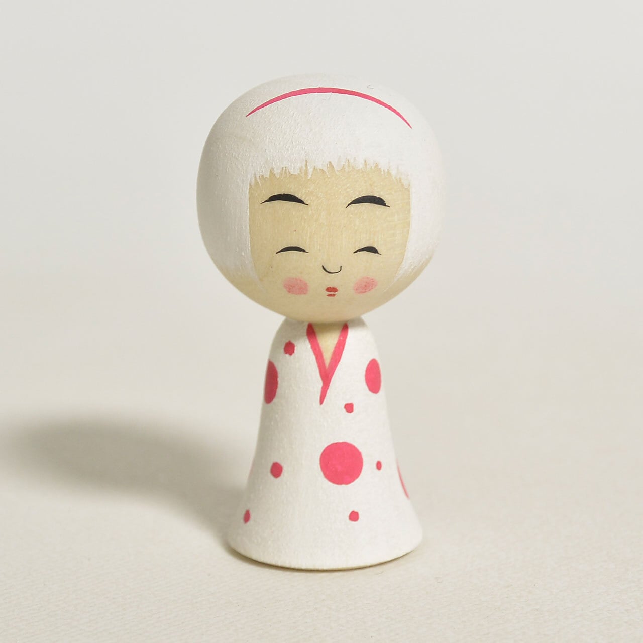 キャンディさんこけし 約2寸 約6cm 鈴木明 工人（作並系）#2328