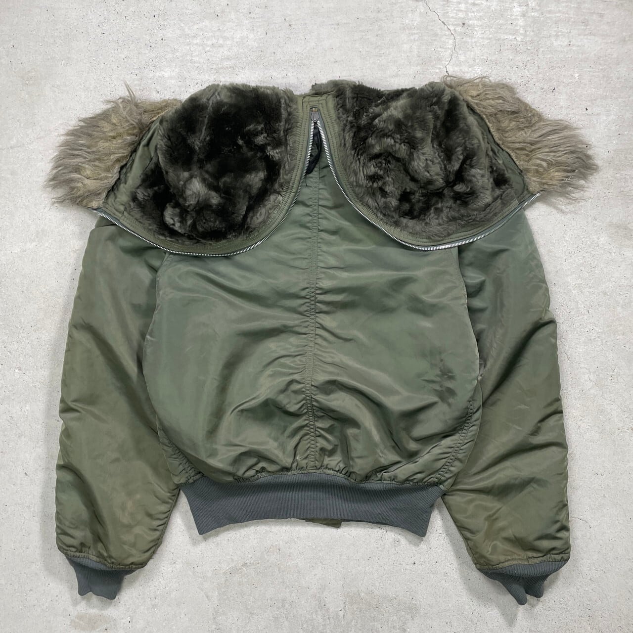 90年代 USA製 ALPHA アルファ N-2B フライトジャケット 民間品 メンズL  
