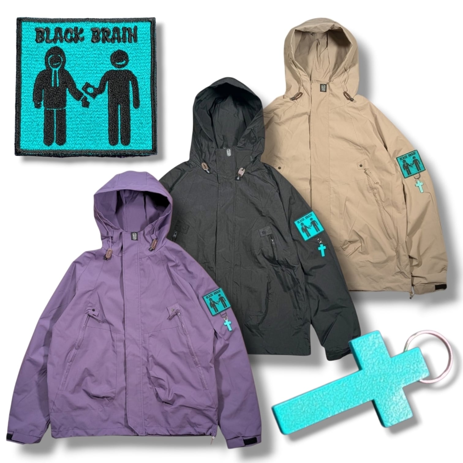 Deal Cross Jacket | BLACK BRAIN