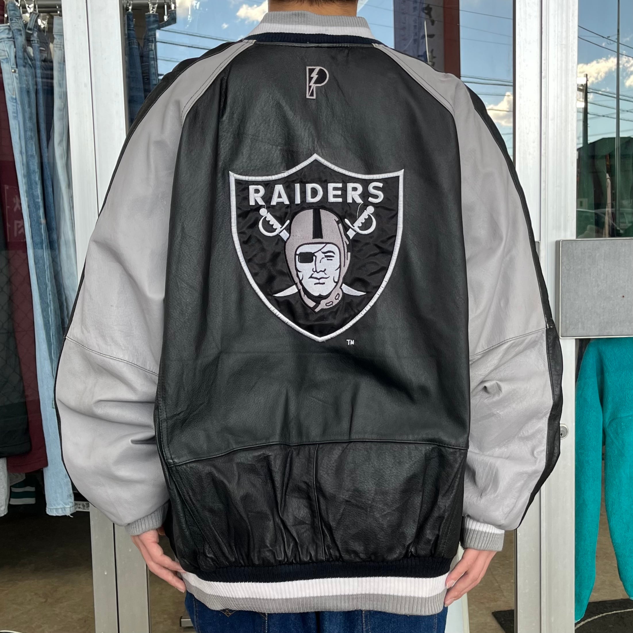 LAS VEGAS RAIDERS リバーシブル ジャケット  Lサイズ