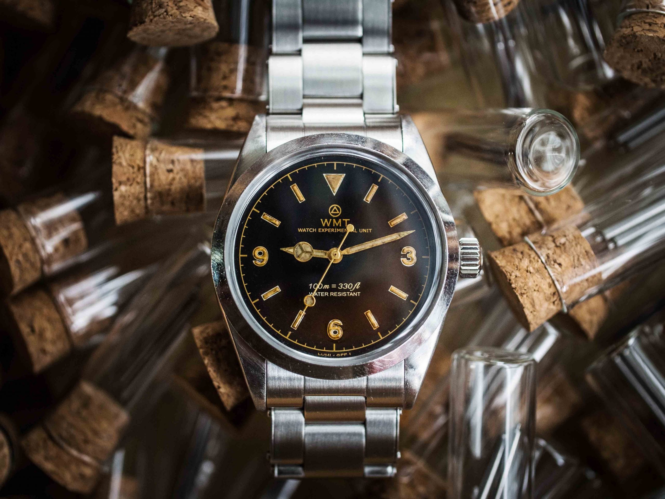 WMT Barracuda – Tropical Brown / Aged Edition / Metal Bracelet +