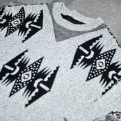 special design knit poncho