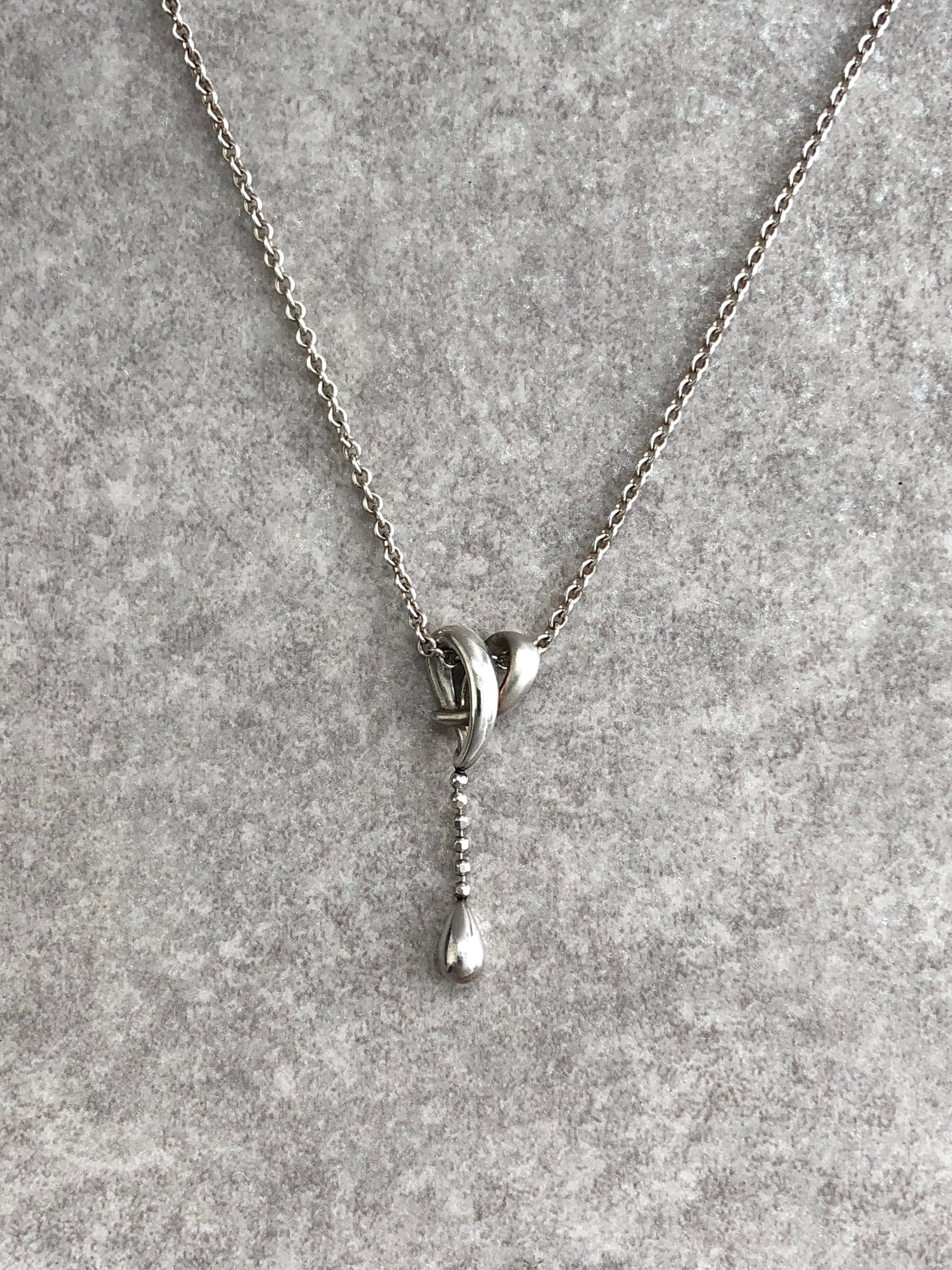 Tiffany & Co. ティファニー ティアドロップ ネックレス シルバー 925