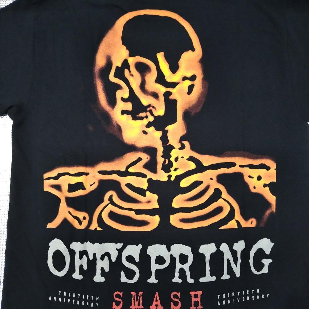 オフスプリング Tシャツ L 黒 スマッシュ ロックT offspring * | GOLD