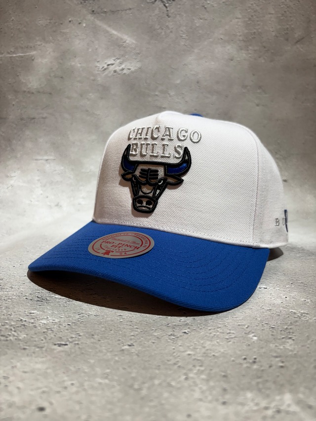 Mitchell＆Ness/ミッチェルアンドネス NBA シカゴ・ブルズ キャップ ホワイト