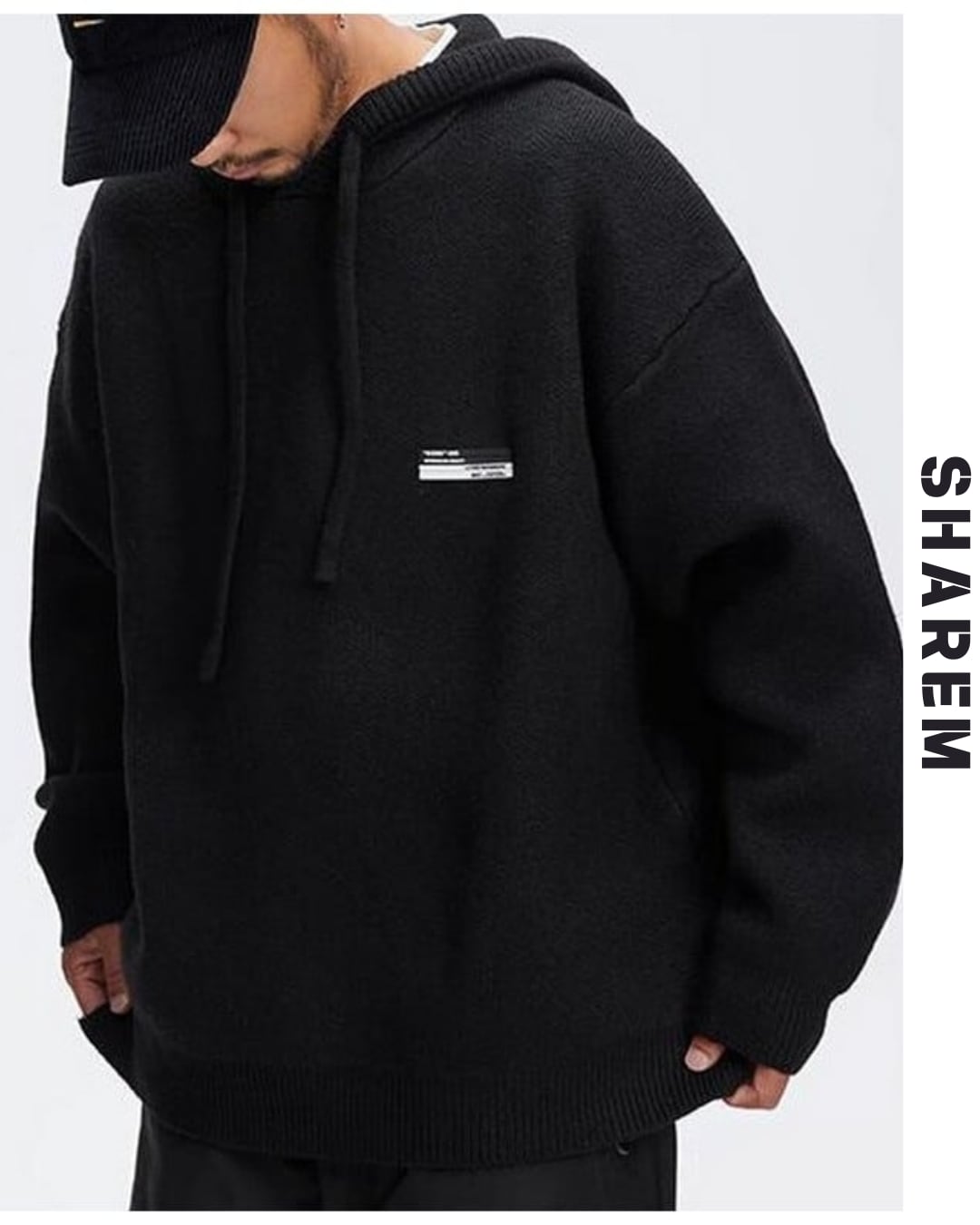 hooded sweatshirt hoodie top B0022