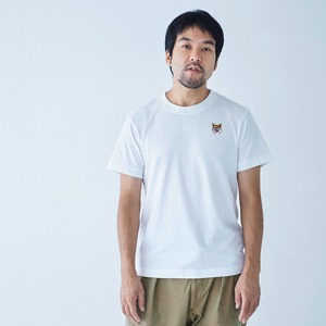 TEE SHIRT SMILE PATCH WHITE for MAN