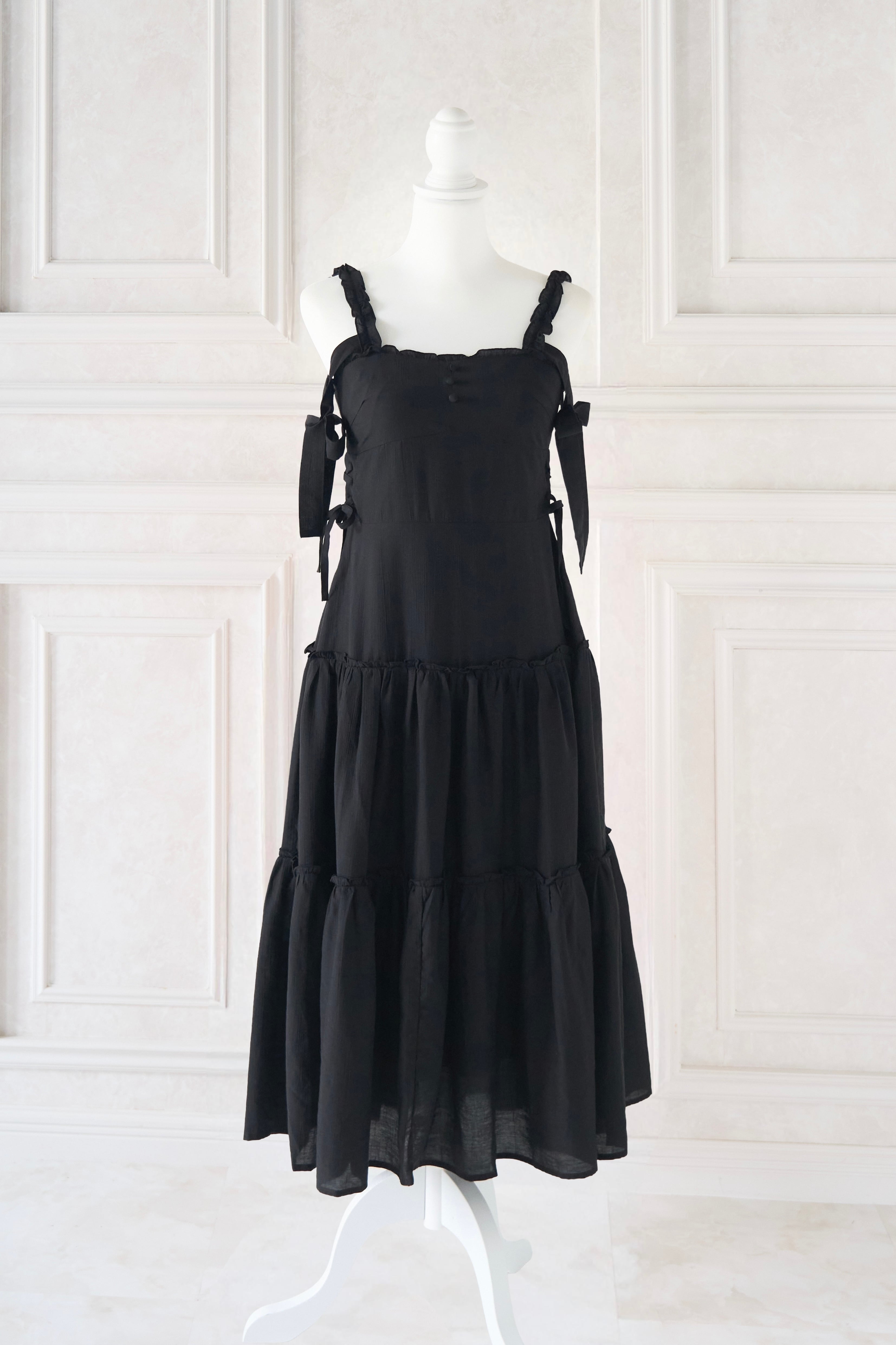 milky ribbon tiered op