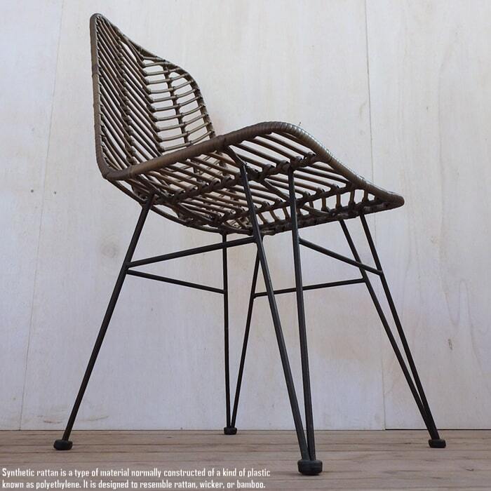 シンセティックラタン ダイニングチェア C35 DiningChair 人工ラタン