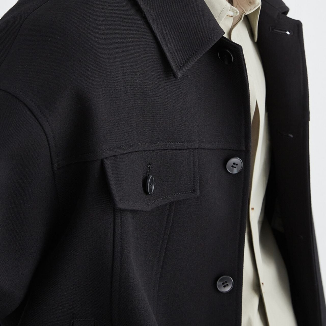 ラペルカジュアルジャケット　MT0110002