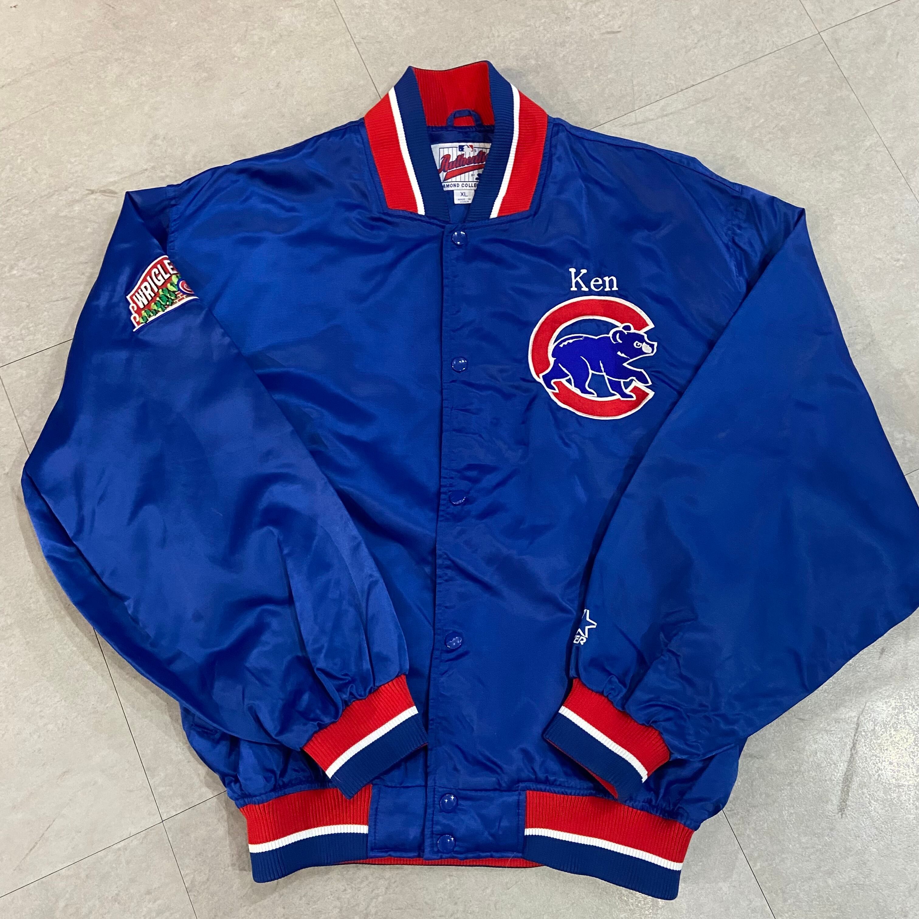 size:XL【 Chicago Cubs 】シカゴ・カブス ナイロンジャケット ...