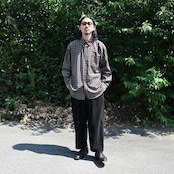 SHIRT10(90年代ペンドルトンウールレーンボタンダウンロングスリーブマドラスチェックシャツ)