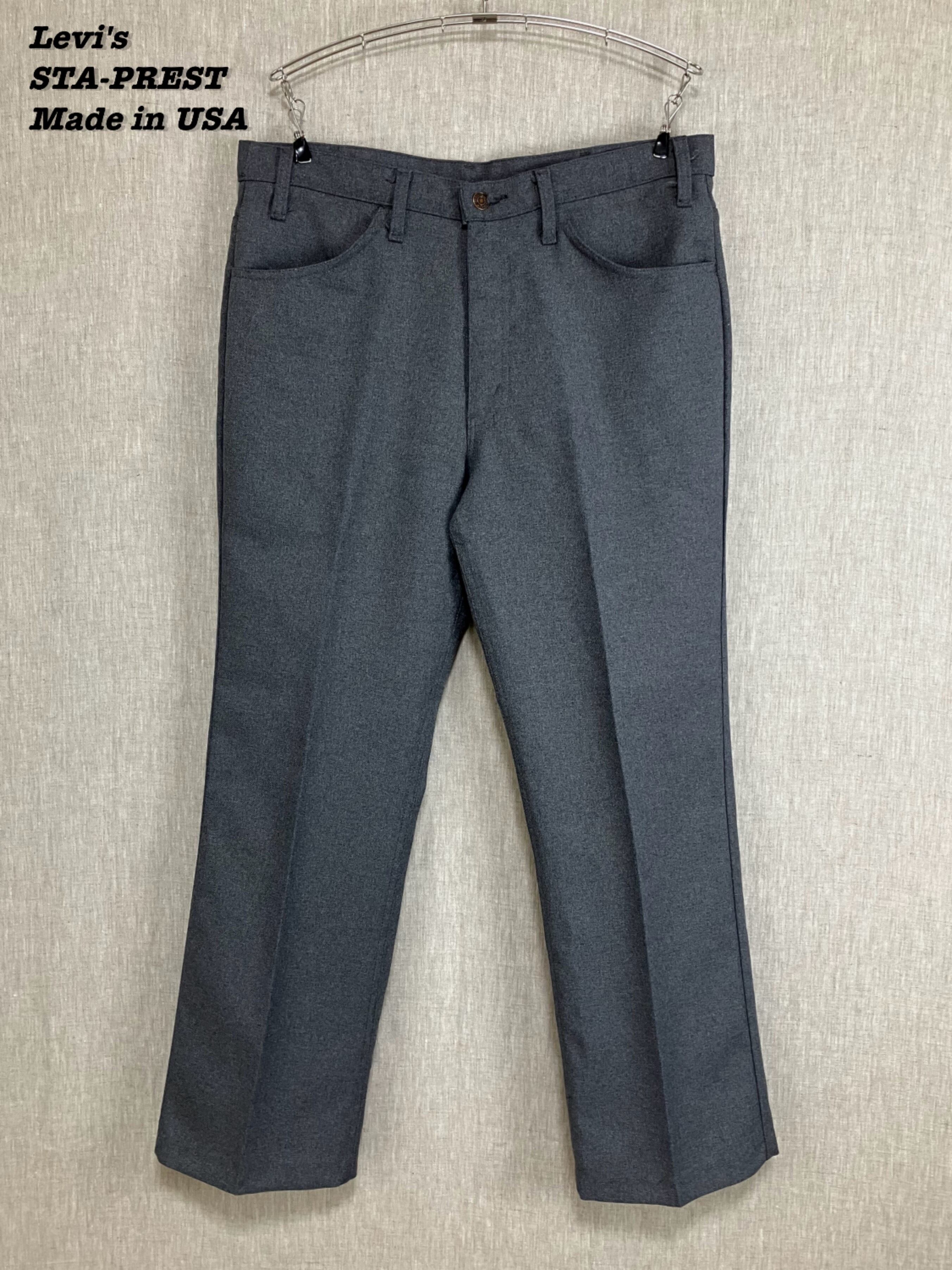 Levi's 517 STA-PREST Pants Gray W36 L32