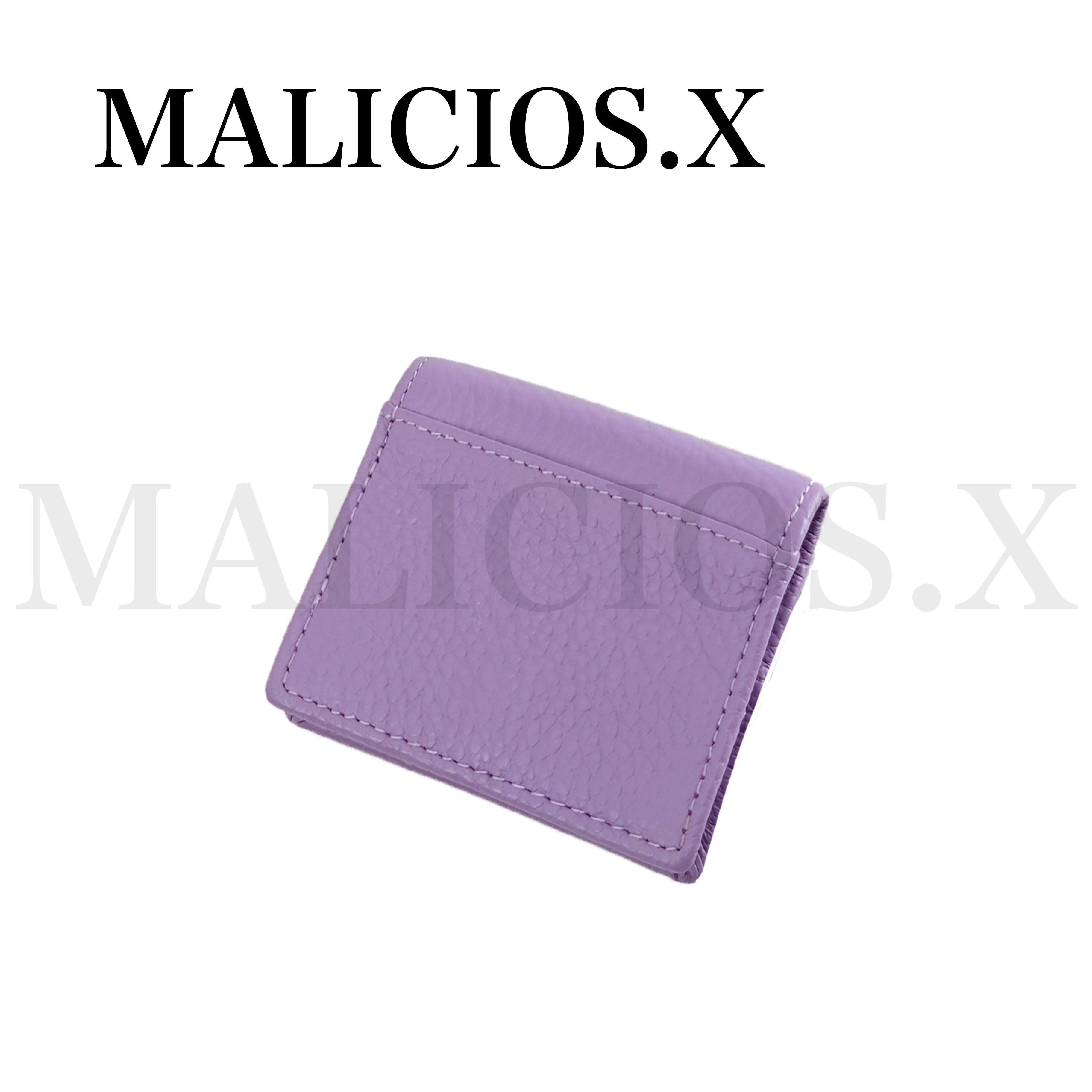 Heart Eye square coin case(Violet)/Violet | MALICIOUS.X
