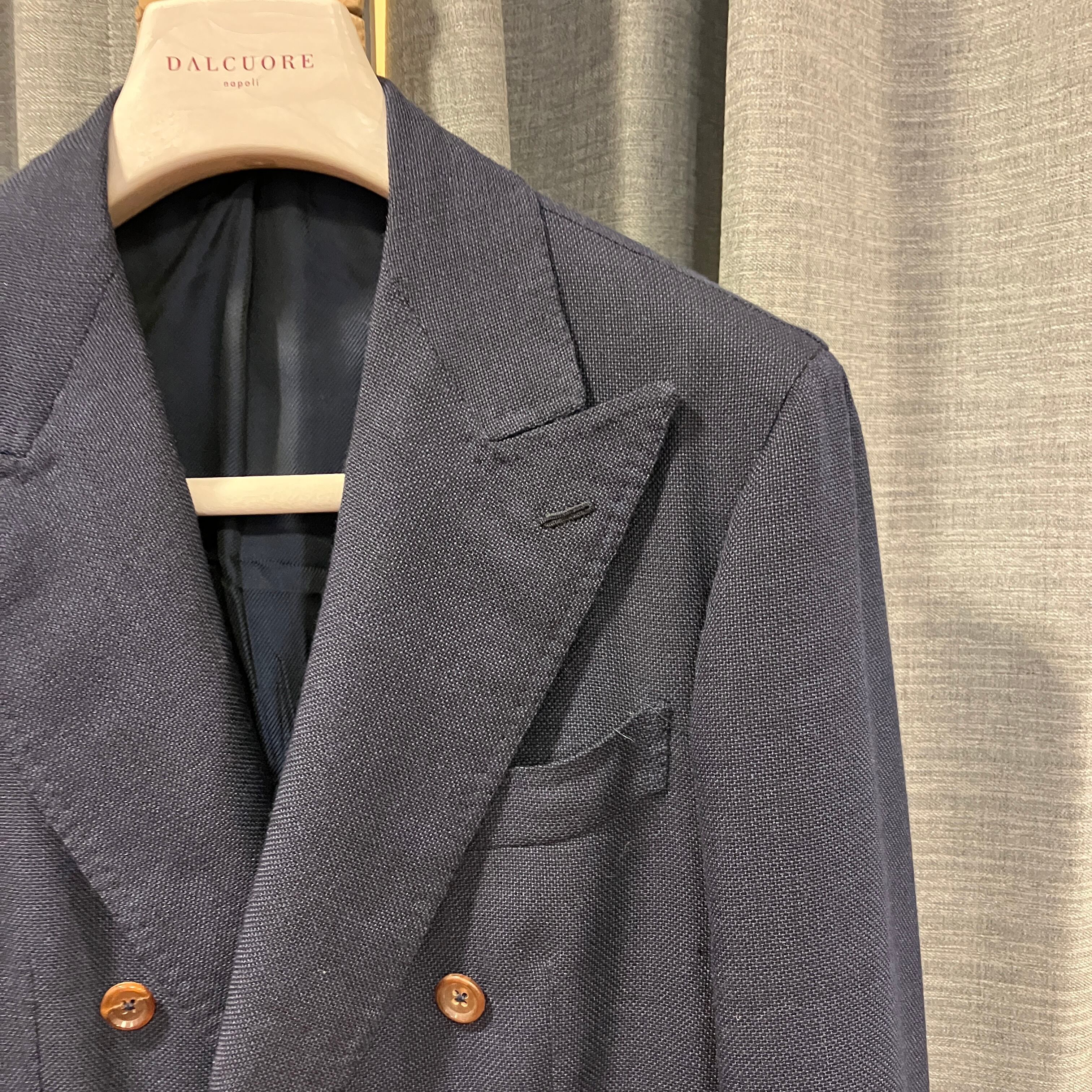 未使用 Sartoria DALCUORE めんどくさかっ ダルクオーレ ツイード 48
