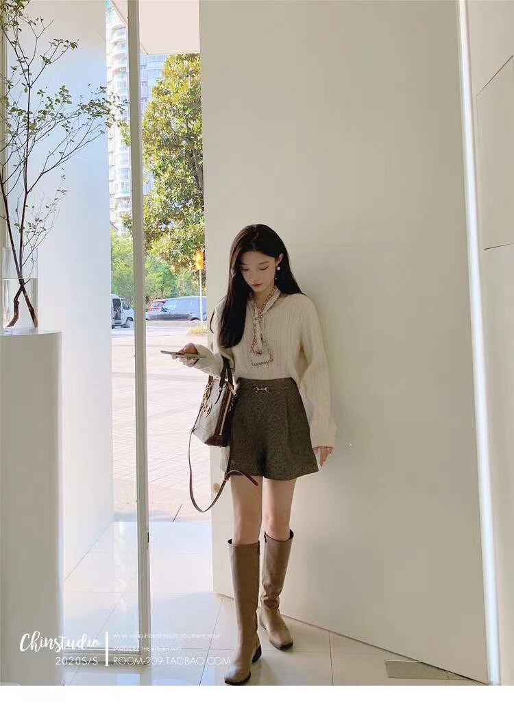 ニットカーディガン