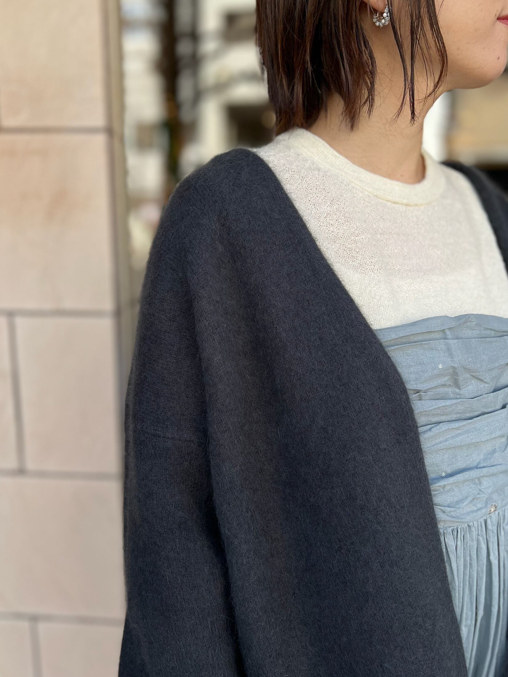 MICA&DEAL / ラクーンデュアルカーディガン | anouk